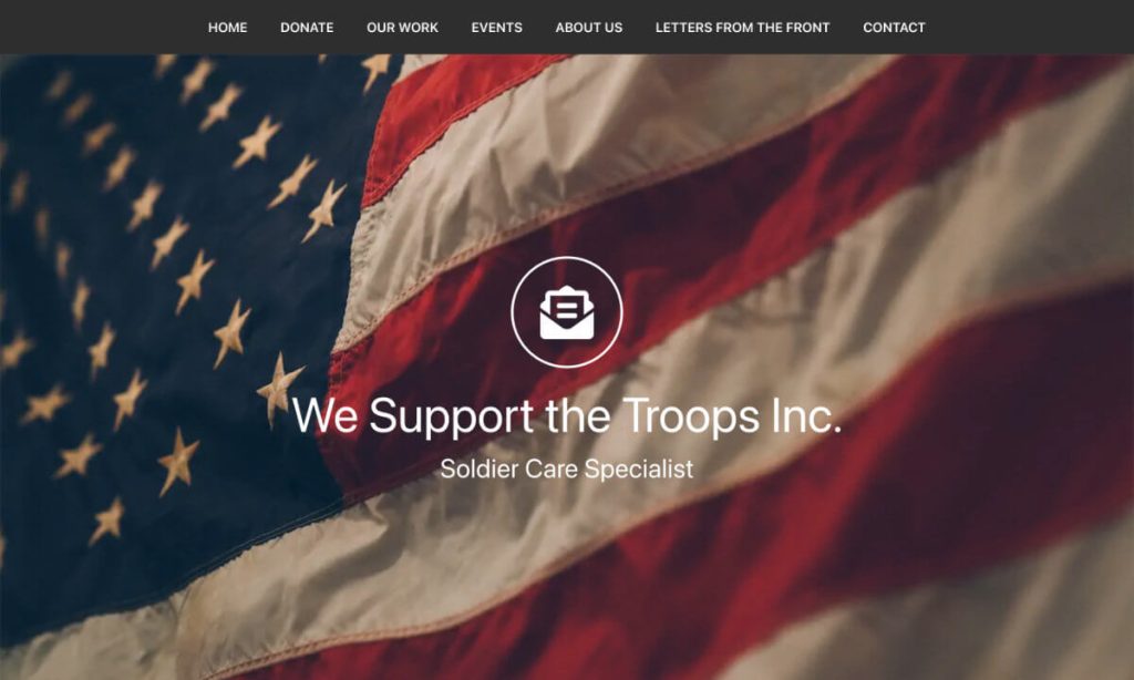 we support the troops we support the troops